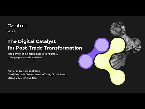 The Digital Catalyst for Post-Trade Transformation