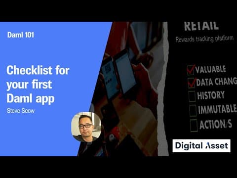 Daml 101: Checklist for your first Daml app + 5 ideas! [2022]