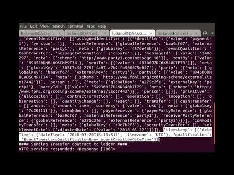 DerivHack2019 2/3: Section B - CDM Messages and Automation