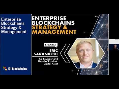 Blockchain POCs with a future - Eric Saraniecki's keynote at the 101Blockchain virtual conference