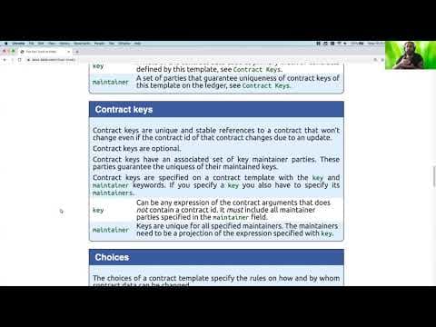 What are Contract keys in Daml?