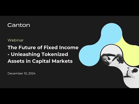 The Future of Fixed Income Unleashing Tokenized Assets in Capital Markets